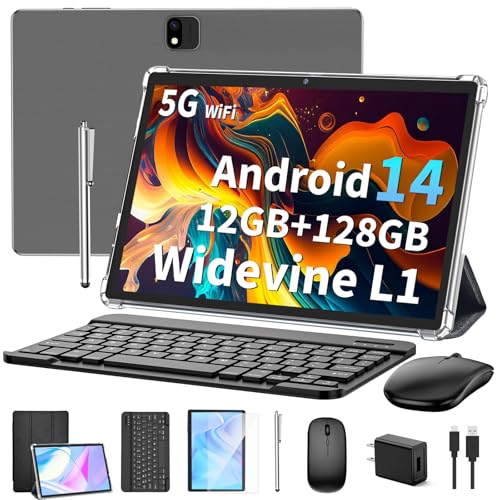 Amazon.co.jp: JJGJ Android 14 タブレット キーボード付き 12GB